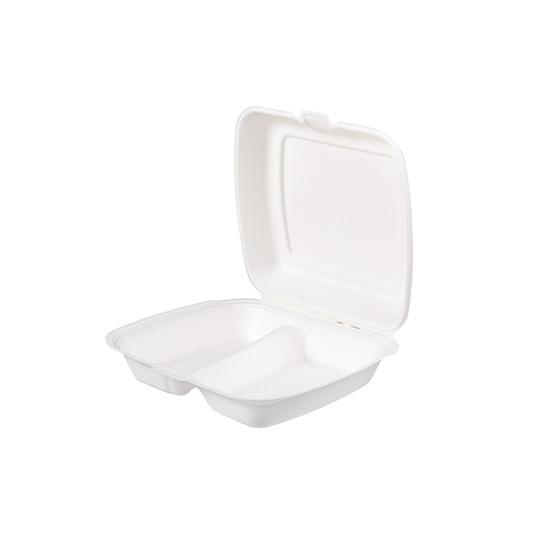 Menüboxen / Dinnerboxen, geschäumt - Premium, 2-geteilt - Celik Verpackungen GmbH NEU